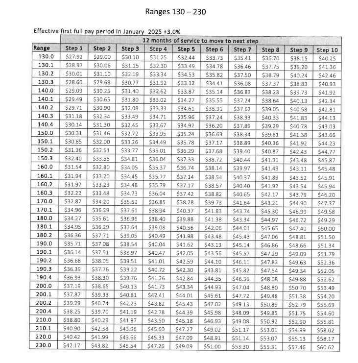 Pay Scale 3